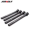 Airwolf Full Carbon Fiber mtb Road Bike Seat Posts Bicycle Seatpost 3K Matte 27.2 30.8 31.6 350/400mm Bikes Post Custom color logo