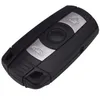 Jingyuqin Remote 3 Tasten Autoschlüsselkoffer für 1 3 5 6 Serie E90 E91 E92 E60 Remote Key Shell Case Smart Key Blade FOB8676364