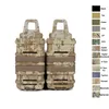 Tactical Airsoft Vest Accessory Box Holster Set Molle Clip Fast Mag Magazine Etui No06-101