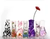 20st Creative Clear PVC Plastic Vases EcoFriendly Foldble Folding Flower Vase återanvändbart hem Bröllopsfest Dekoration Plastiska FL6825142