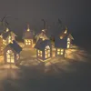 Eco Friendly 1 .5m 10pcs Led Albero di Natale Casa Stile Fata Luce Led String Matrimonio Natale Ghirlanda Capodanno Decorazioni natalizie