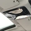 Chrome ABS Carro de Leitura de Telhado de Luz Decoração de Quadro de Decoração para BMW 5 Série G30 G38 2018 Dome Lamp Trim Decalques