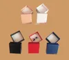 5*5*3cm Jewelry Display Box 48pcs/lot Multi Colors BlackSponge Diamond Patternn Paper Ring /Earrings Box Packaging Gift Box GA56