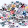 18mm Noosa Sprzedaż Mix Przyciski Snap Sprzedaż Losowy wybór Crystal Charms Akcesoria