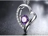 Alta qualidade de cristal Austríaco Diamantes Amor Coração Pingente Declaração Colar de Moda Classe Mulheres Meninas Lady Swarovski Elements Jóias DHL