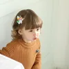 10 pcs/lot nouveau bébé brodé cheval filles bâtons de cheveux enfants Style d'été pinces à cheveux dessin animé cheval mignon enfants BB Barrettes