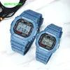 SANDA Moda Hombre Relojes Deportivos Casual Mujeres Digital LED Reloj de Pulsera Militar Impermeable Reloj Reloj Hombre