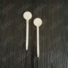 Wooden Stirrers round end 102 cm sharp Disposable Natural Wood Coffee THICK Stir Sticks Shop Cafe drink Stirrer Cutlery Flatware 4890336