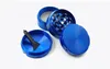 Smoking Accessories Newest herb metal grinder 4 parts Hard top Grinders Diameter 40mm 5 colors herb grinder dry herb