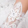 Gloves New Arrival Bridal Gloves Lace Applique Short Wedding Accessories Bridal Glves Free Shipping Bridal Gloves On sale now