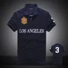 Hoge Kwaliteit Zomer Hot Koop Polo Shirt VS Amerikaanse vlag Merk Polos City Versie Mannen Korte Mouw Sport Polo Man Tee 100% Katoen