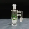 Catcher de cinzas Hookah 45 graus 18mm Glass Banger Catcher grossa Limpa para o tubo de ￡gua