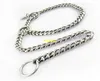 Laisse pour chien de haute qualité, 10 pièces/lot, 4mm 5mm de diamètre, entraînement à la marche en plein air, chaîne serpent en métal, collier pour chien, laisses de base en cuivre