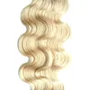 2.5g / PC 18 "20" 22 "24" Remy Taśma w Ludzkich Hair Extension Seamless Body Wave Virgin Hair Skin Weft Tape Extensions Extensions 100G 40szt / Pac