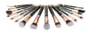 Pro 16 Pcs Mármores Linhas Maquiagem Brushes Set Professional Maquiagem Bruh Ferramentas Fundação Corretivo make up de maquiagem