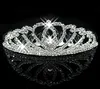 Strass Kristalle Braut Tiaras Kronen Hochzeit Schmuck Mädchen Abend Prom Homecoming Party Glänzende Tiaras Haarschmuck