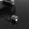 Hohe Qualität 12 STÜCKE Großhandel Herren Favorit Diamante Großes Loch Hexagon Perlen DIY Frauen Schmuck für Geschenk