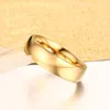 6 mm klassischer Ehering für Männer und Frauen, Gold, Blau, Silber, Edelstahl, US-Größe, Schmuck, Geschenke, 10 Stück