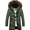 Men Thick Warm Winter Jackets ZhuZunZhe Men's Jackets Parkas Long Hooded Men Downs Slim Fitness Plus Size 3XL Casual Warm Coats