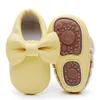 Fashion Floral printing hard sole toddler moccasins first walker shoes PU leather cute bow baby girls shoes infant walk