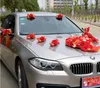 Suministros festivos, suministros de decoración de coches de boda, regalo personalizado al por mayor, coche de boda de artículos de fuego rojo