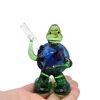 Nouveau HandPipe Pyrex Verre Coloré Tortue Forme Haute Qualité Résistance À Haute Température Fumer Fait À La Main Tuyau Tube Conception Unique Vente Chaude