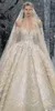 Ziad Nakad Baljurk Avondjurken Kralen Pailletten Crystal Off Shoulder Prom Jurken Korte mouwen Sweep Trein Speciale gelegenheden Jurk