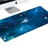 Grand tapis de souris de jeu - Grand tapis de clavier de bureau portable pour ordinateur portable - Base en caoutchouc antidérapant 27 5x11 8x0 079IN Multicolore Map259B