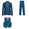 Handsome High Quality 3 Pieces (Jacket+Pant+Vest) Suit Kids Wedding Suits Boys Formal Tuxedos For Sale Online