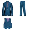 Beau costume 3 pièces veste, pantalon, gilet, de haute qualité, costumes de mariage pour enfants, Tuxedos formels pour garçons, Online273l