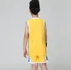 Conjuntos de roupas esportivas infantis Uniforme de basquete conjunto escola estudantes esportes Jersey e calções