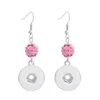 blank dangle Chandelier earrings for sublimation fashion drop earring for women thermal transfer printing jewelry customized gift