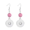 blank dangle Chandelier earrings for sublimation fashion drop earring for women thermal transfer printing jewelry customized gift