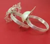 6 pcs pérolas de guardanapo anéis de luxo strass anéis de guardanapos para casamentos decorações festas mesa decoração acessórios E2s