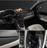Su geçirmez DIY araba etiketi araba stil karbon fiber vinil sarma film araba aksesuarları çıkartma