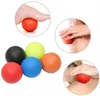 3pcs Gym Crossfit Fitness Massage Lacrosse Ball Therapy Trigger Full Body Exercise Sports Yoga Balls Relax Relieve Fatigue Tools