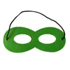 11 kleuren pure kleur masker oogschaduw voor halloween masker kinderen cosplay oog maskers party masquerade uitvoering gratis schip