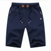 Lawrenblack Brand 2018 Men Summer Cotton Shorts Male Bermuda Casual Breathable Sweat Board New Short Pants Man Drop shipping 993