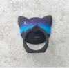 Универсальный держатель телефона Ring новые творческие модели световой поддержки мобильного телефона ленивая кошка голова кольцо пряжки автомобильный кронштейн