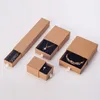 DdisplayClassic стиль Kraft Jewelry Set Box Bear Cring Case Case Dired Package Sergring Sucks Упаковка браслета Bo243L