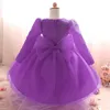 Robes de demoiselle d'honneur enfants bébé filles vêtements robe de première communion robe de baptême enfant en bas âge filles dentelle princesse mariage robe de fête d'anniversaire