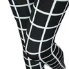 Leggings informales 2018 para mujer, mallas con estampado Floral a cuadros a rayas, pantalones de discoteca para fitness, mallas femeninas, mallas estampadas para mujer