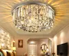 Dia800 Dia680 Dia500 H300mm Modern Round Crystal Chandeliers LED Ceiling Lamps Home Lighting For Living Study Room BedRoom Bar 2913