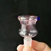 Smoking Pipe Mini Hookah glass bongs Colorful Metal Shaped New Colorful Dotted Bubble Head Cigarette Accessories