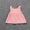 幼児の女の赤ちゃんの服セットガーゼコットンタンクトップドレスショートパンツキッズアウトフィット衣類1824473