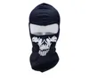 hayalet maskeler Tam Yüz kafatası baskı Biker Motosiklet Balaclava şapka toz geçirmez Windproof açık hava spor maskeleri Taktik Skull'in iskelet kaputu Maske