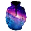 Уникальная природа 3D печатная звезда Galaxy Space повседневная толстовка мужская новая новая пуловер моды стиль толстовки плюс размер 5xL