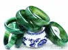 Wholesale - Natural agate bracelet genuine green chalcedony crystal emerald floating flower jade bracelets bracelets 1