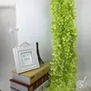 018 Romantic Шелковый Искусственные цветы Свадьба Моделирование Глициния Vine Long Plant Дом Комната Офис Сад Арочные украшения Цветы