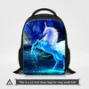 Fábrica direta atacado escola mochila para menino menino personalizado design unicórnio impresso bookbags crianças de 12 polegadas kindergarten pack